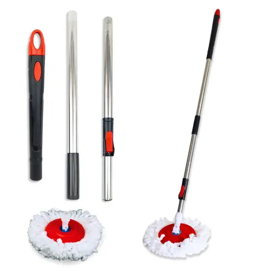 Cabo de Aço Inox Completo para Mop Giratório 140cm - NYBC