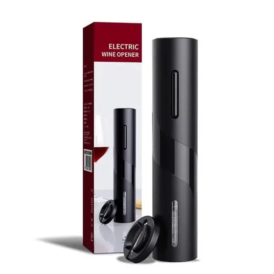 Abridor de Vinho Elétrico USB - Saca-rolhas Automático para Uso Doméstico