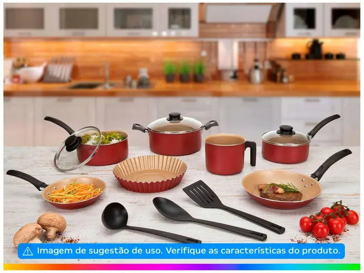 Jogo de Panelas Tramontina Antiaderente – Conjunto Completo e Durável
