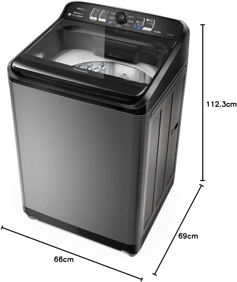 Máquina De Lavar Panasonic 12kg Titânio NA-F120B1TA 110v