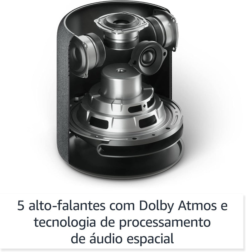 Echo Studio (Última geração) | O som mais extraordinário com Alexa