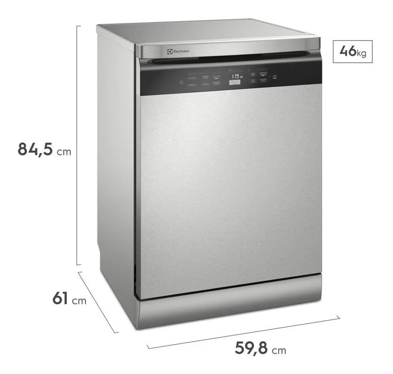Lava Louças 14 Serviços Ll14x Inox Electrolux 220V