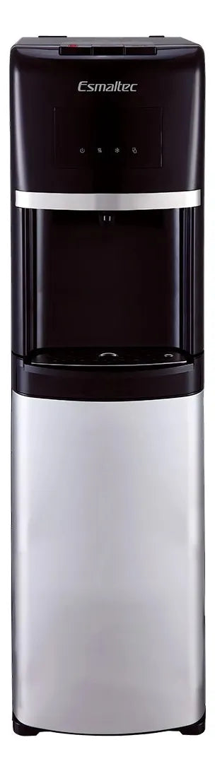 Bebedouro de Coluna para Garrafão Inferior EOS Mineralle Quente e Frio com Compressor Preto EBC02CP 110V
